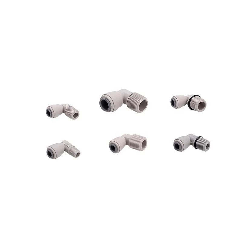 Quick Plastic RO Water System Tube Bending Fittings 6mm 8mm 12mm 25mm 32mm Pipe Fitting Connectors