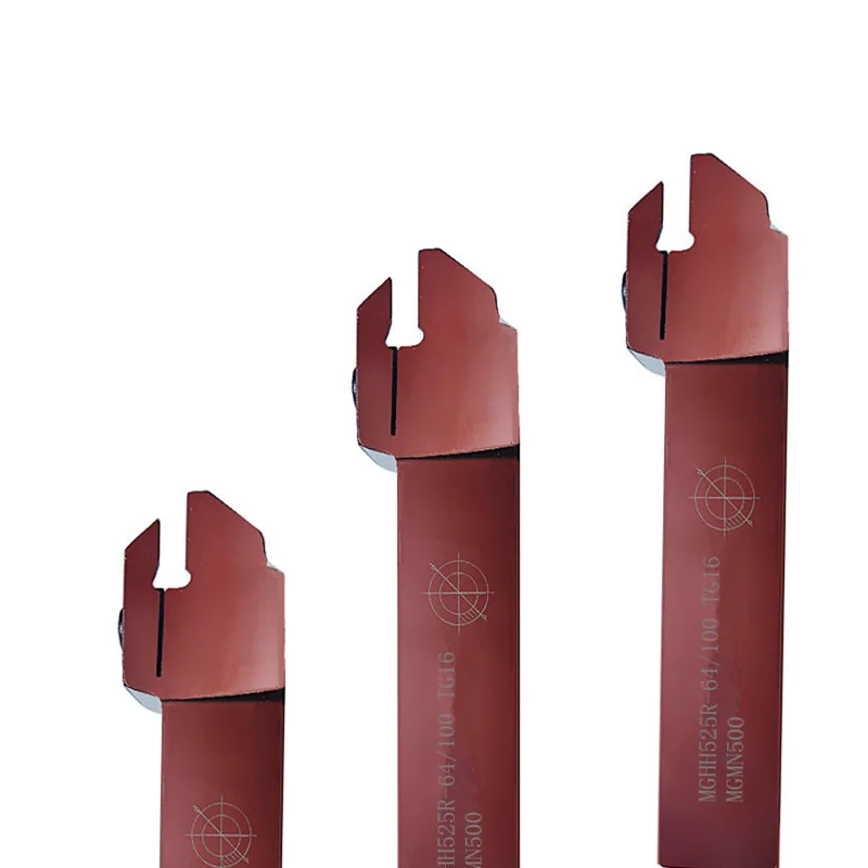 MGHH CNC Lathe Machine Cutting  Holder MGHH525R Spring Steel End Face Cutting Grooving Tool Holder for MGMN300 Insert