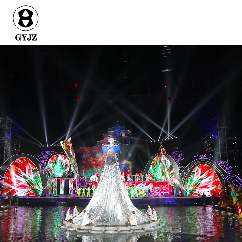 Gyjz высококачественный Настенный проектор для наружного строительства