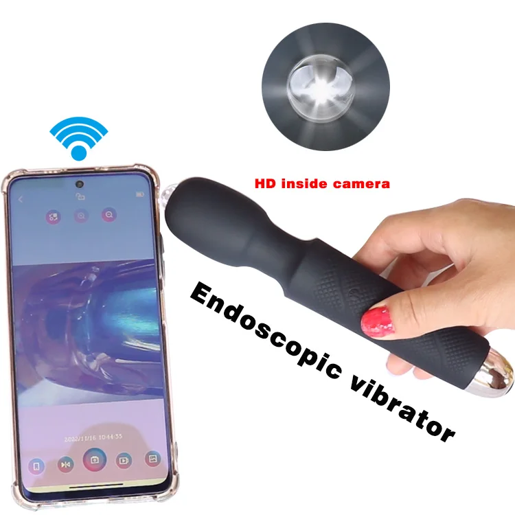 Professional Wireless WIFI Vagina Vibrator with HD Camera
