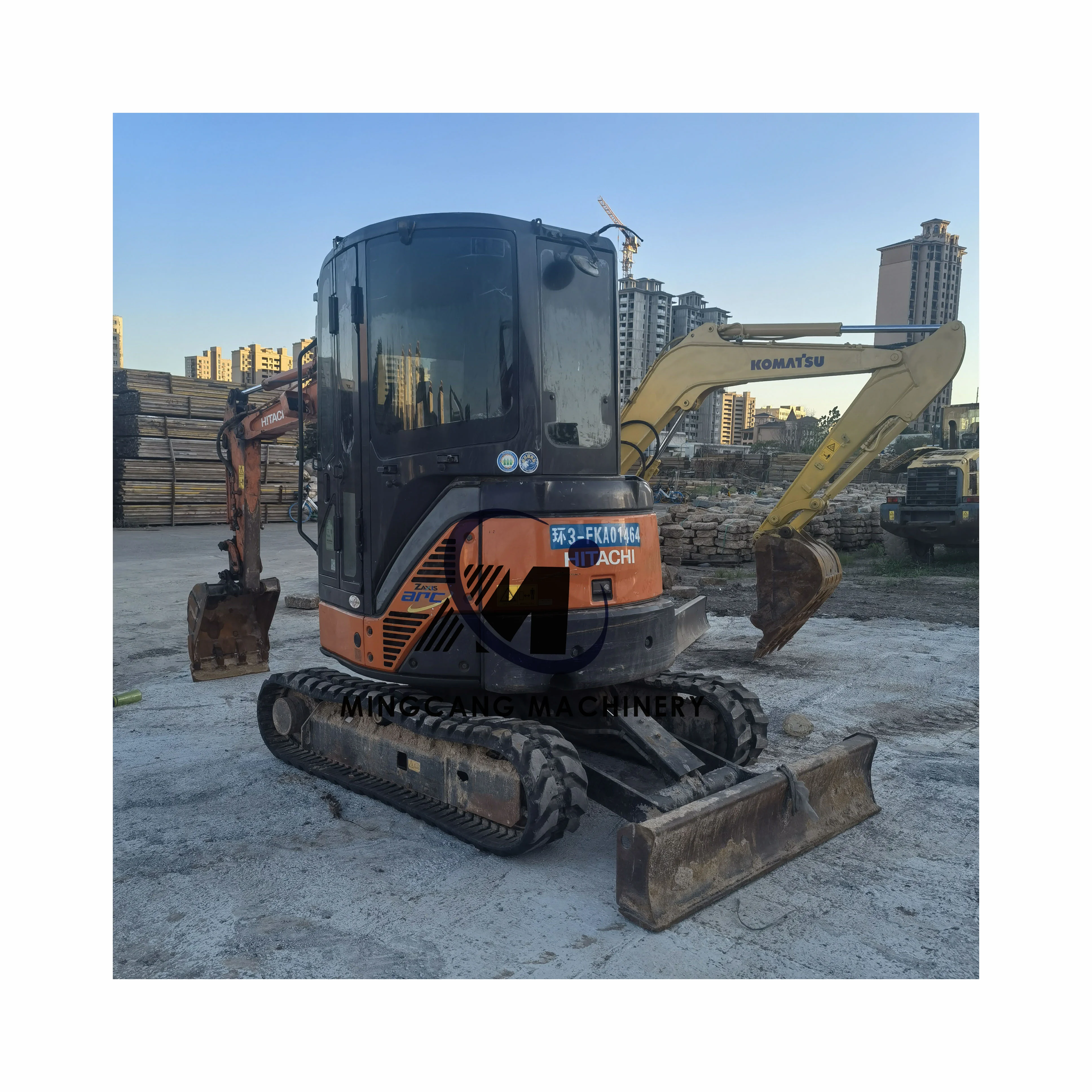 3 Ton Hitachi Zx30 Excavator Used Zaxis 30 Small Digger Zx30u 2