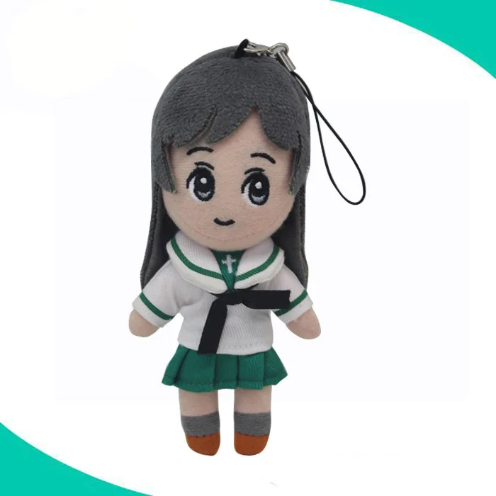 Wholesale Factory OEM Design Soft Stuffed Custom Japanese Anime Plush Keychain