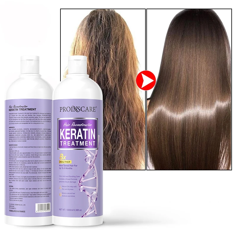 PROINSCARE Keratin Repair Treatment 1000ml Salon Quality