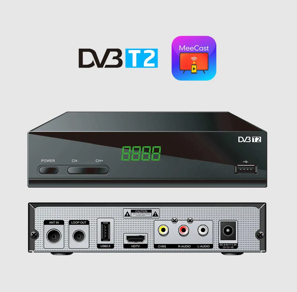 148mm Metal-2 DVB-T2 Receiver supplier