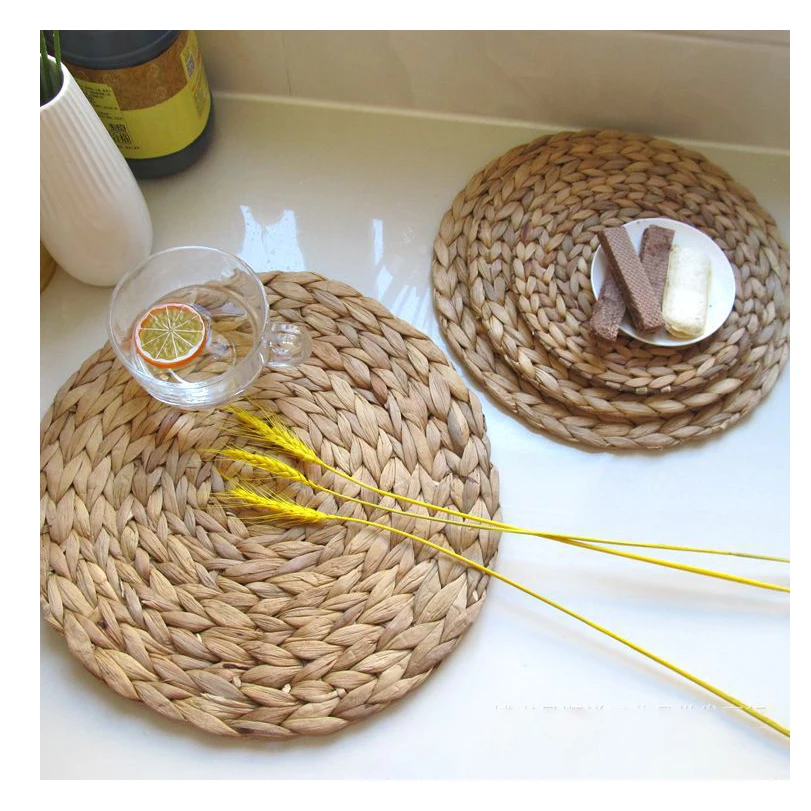 Customized Napperon Absorbent Round Placments Beer Coaster Wood Dining