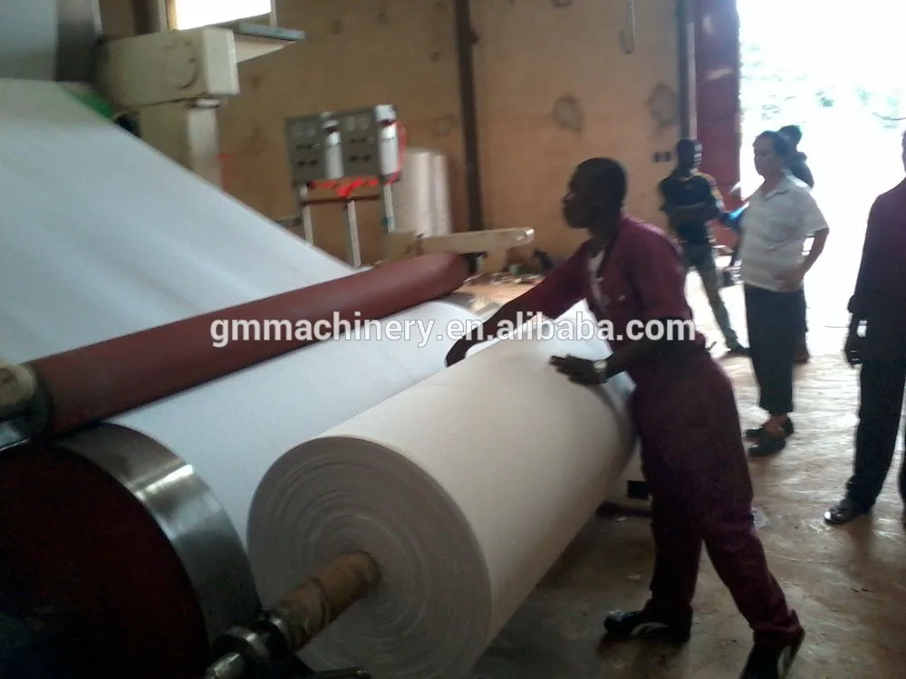 Small Waste Recycling Small Factory Production Line Grinding Toilet Paper Roll Cutting Machine