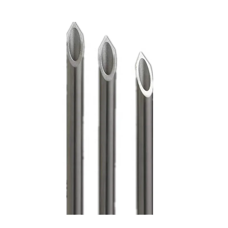 High Quality SUS 304 Stainless Steel Hypodermic Needle Cannula Veterinary Use Reusable 18G Metal Needles WN Brand Diagnosis