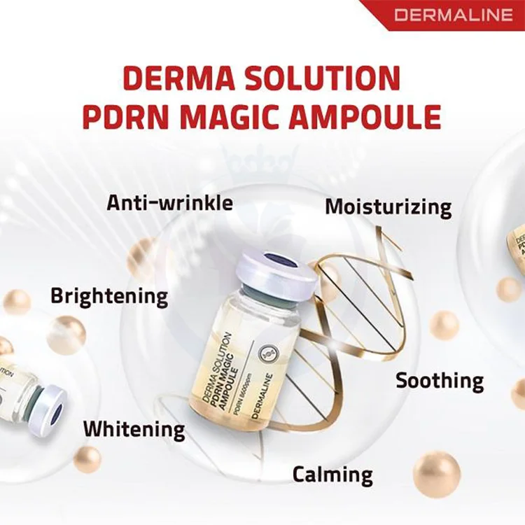 美容液 DERMALINE PDRN MAGIC AMPOULE Care Concentrated Ampule Stem Cell - PDRN Magic Ampoule