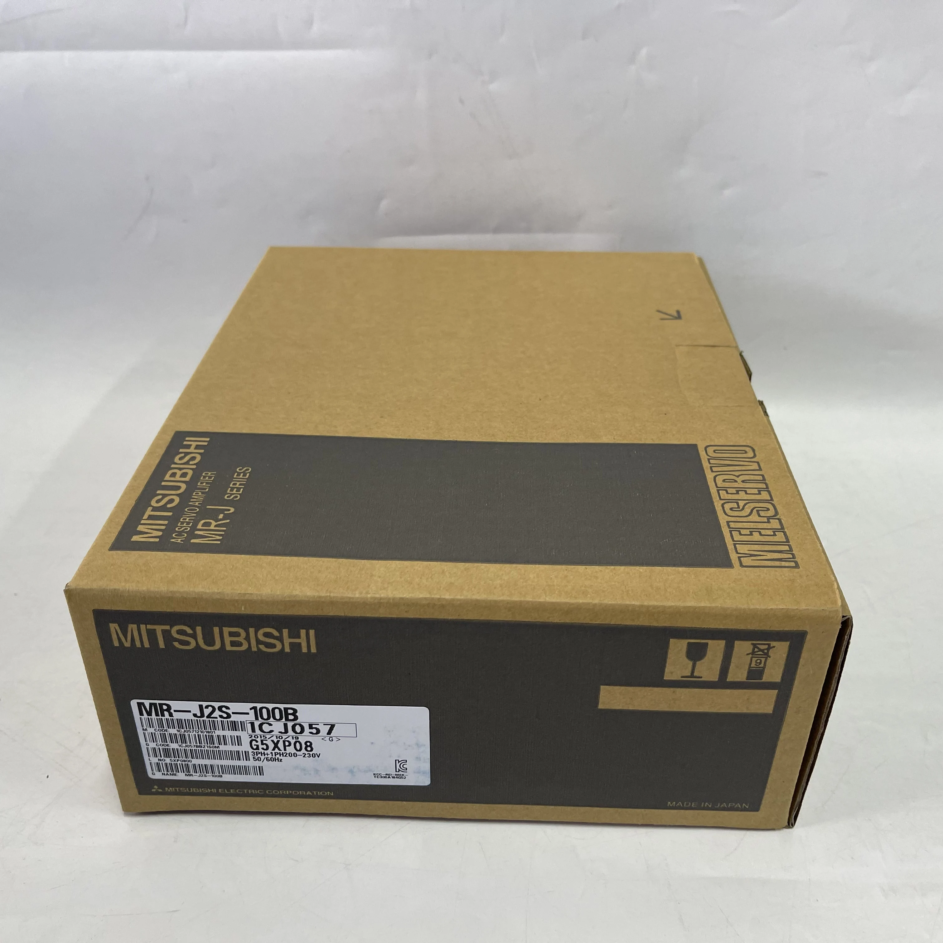 MITSUBISHI AC Servo Amplifier MR-J2S-100B MITSUBISHI AC Servo Amplifier MR-J2S-100B