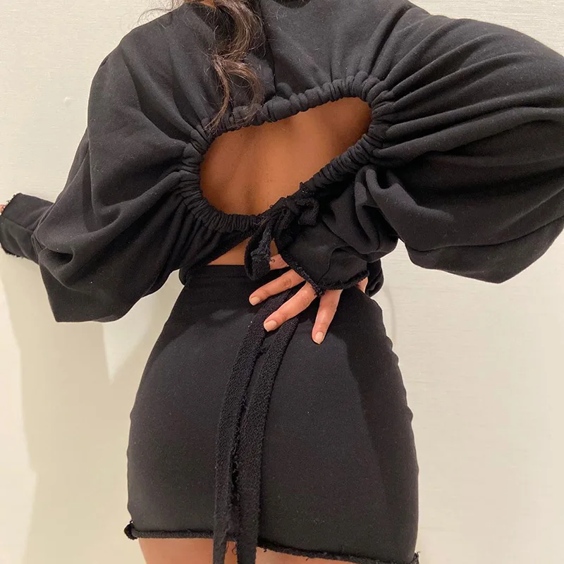 backless hoodie dress Lakegirl Sleeveless Hooded Dress Cover-up main image 0