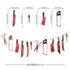 12-piece blood knife latte art (pvc)