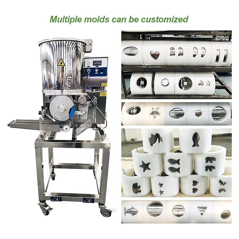 Automatically Meat Pie Form Shape Frozen Beef Bee Hamburg Patty Make Machine