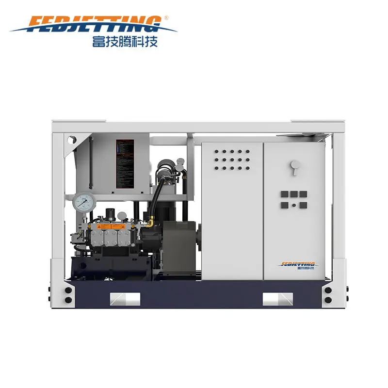 High Performance 40000psi 2800 bar Pressure Washer Cleaning Equipment Hydro Blasting Ship Hull Cleaning Hydro Blasting Machine