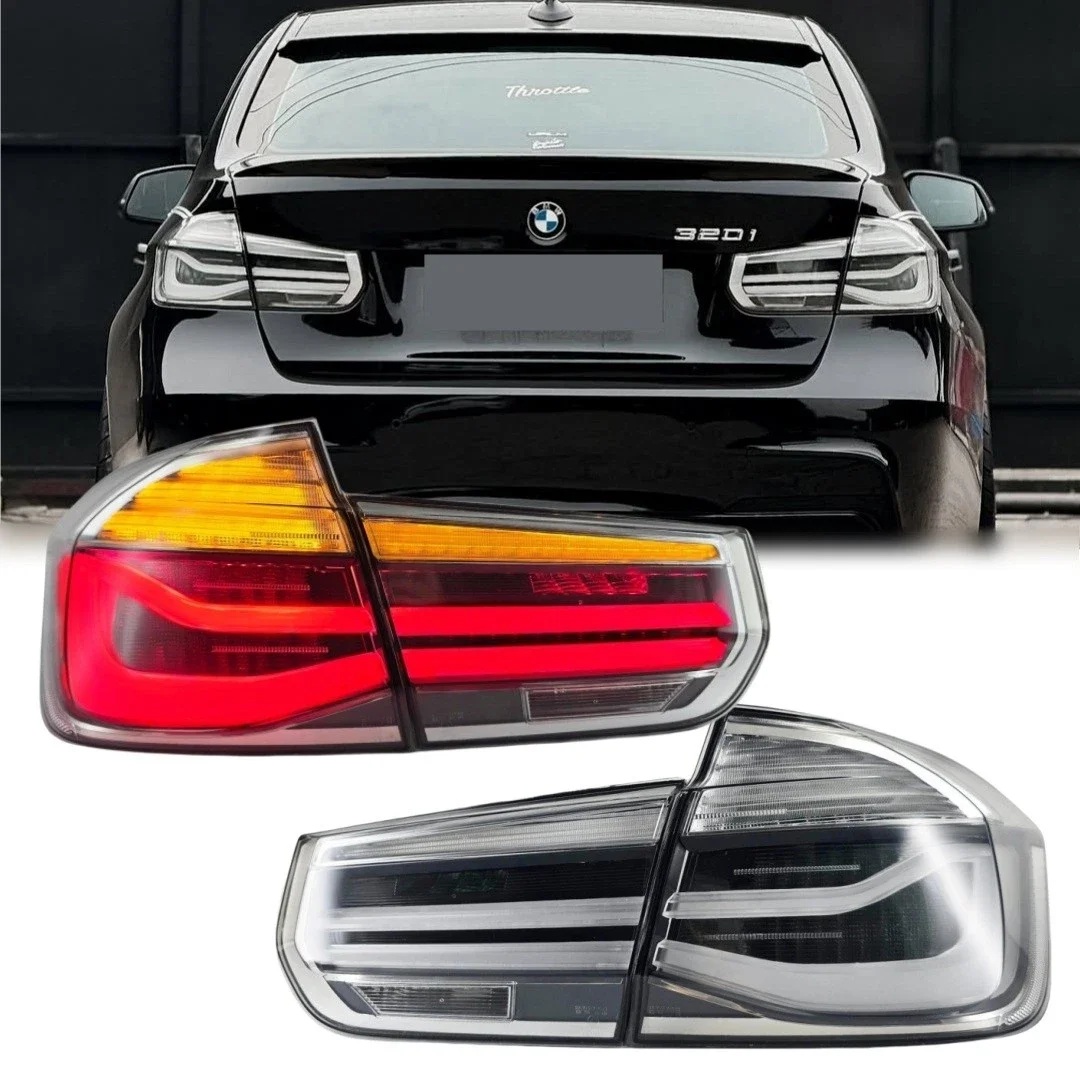 F30 F80 3 Series Clear/Red/Smoked Tail Lights Lamp for BMW 2012-2018 LED 320i 325i 330i 335i Upgrade Brake Signal Taillight