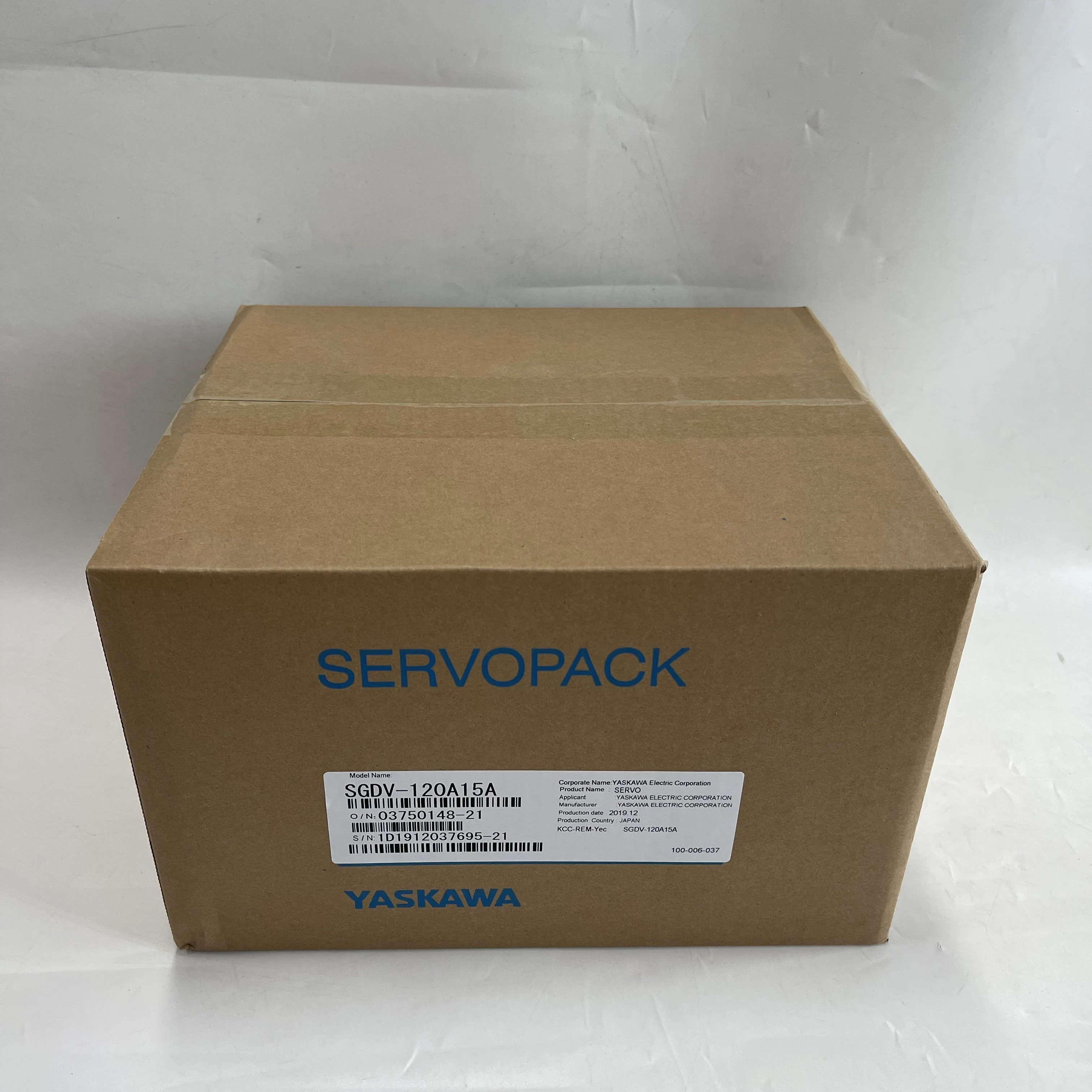 YASKAWA Servopack Servo Driver SGDV-120A15A YASKAWA Servopack Servo Driver SGDV-120A15A