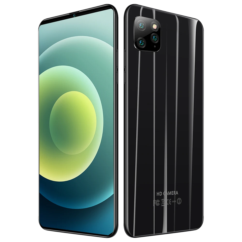 Дешевый мобильный телефон i13pro с функцией распознавания лица, HD-экран 6,3 дюйма, 5g, высококлассный мобильный телефон 4 + 64 ГБ, модный мобильный телефон