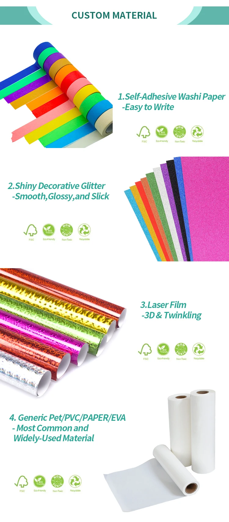 Diy Stickers Die Cut Cartoon Sticker Waterproof Decorative Stickers For