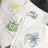White napkin+custom logo