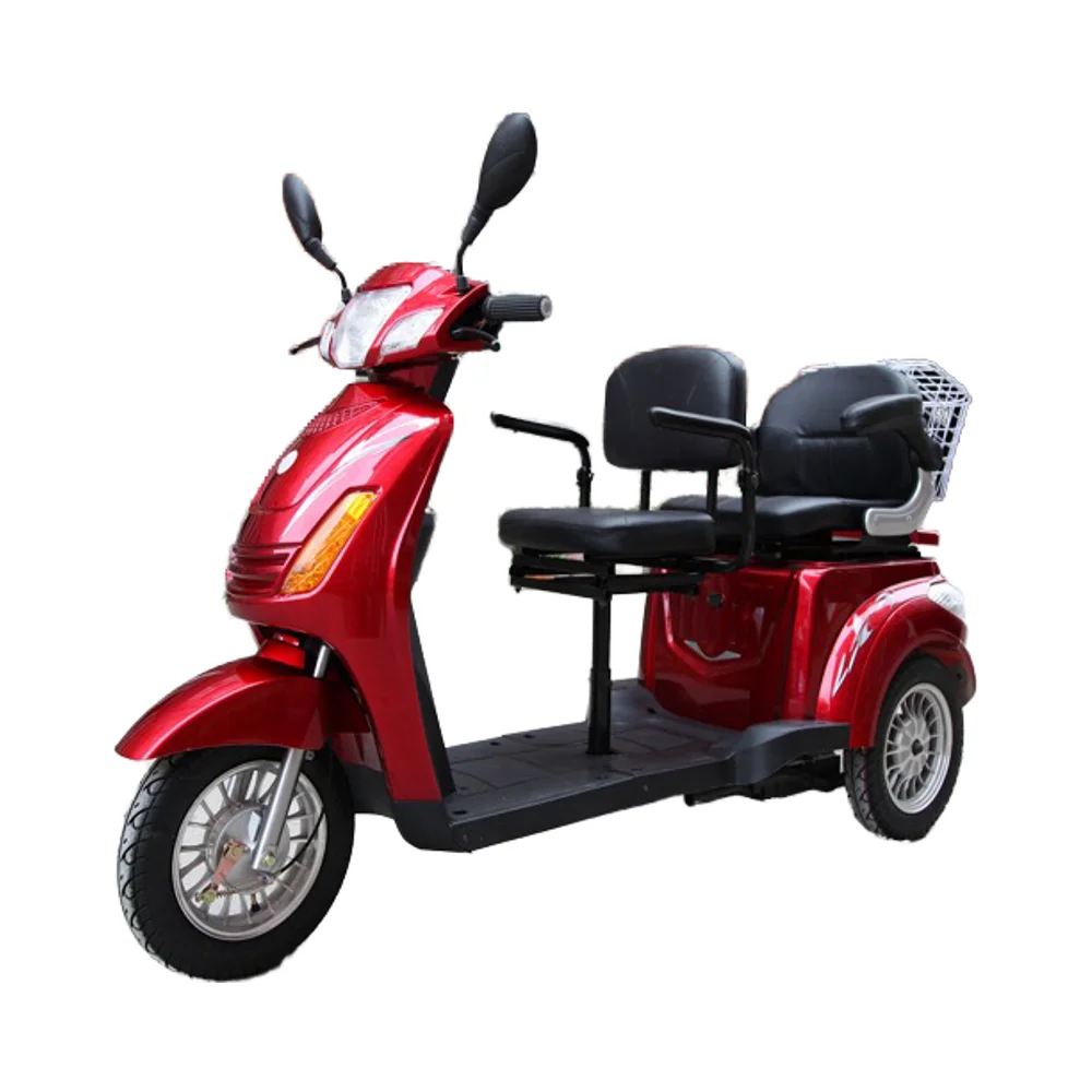 EEC認証済み60V電動旅客用三輪スクーター（オープンボディ、時速30