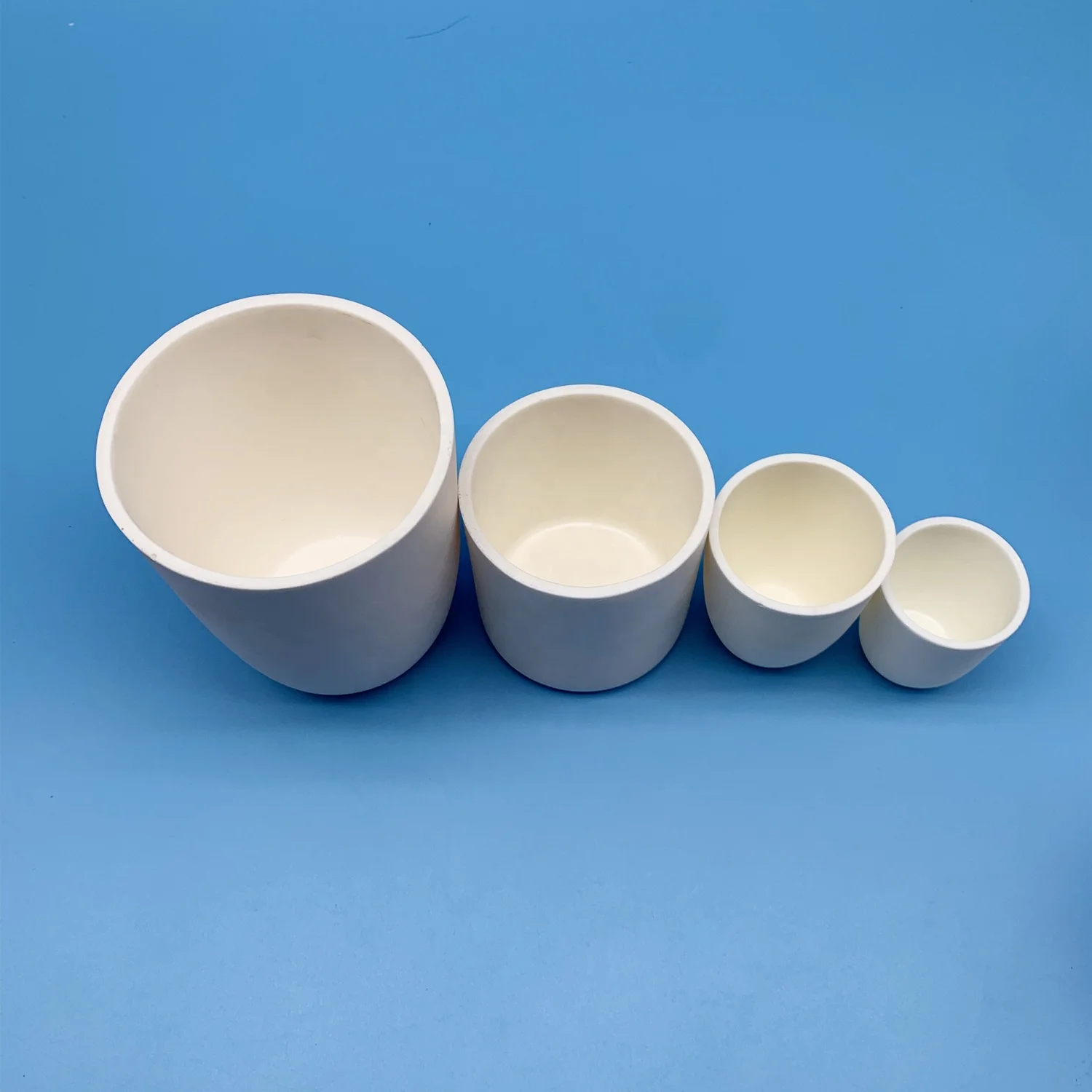 Laboratory High Purity 99 Al2o3 Alumina Ceramic Crucible With Lid