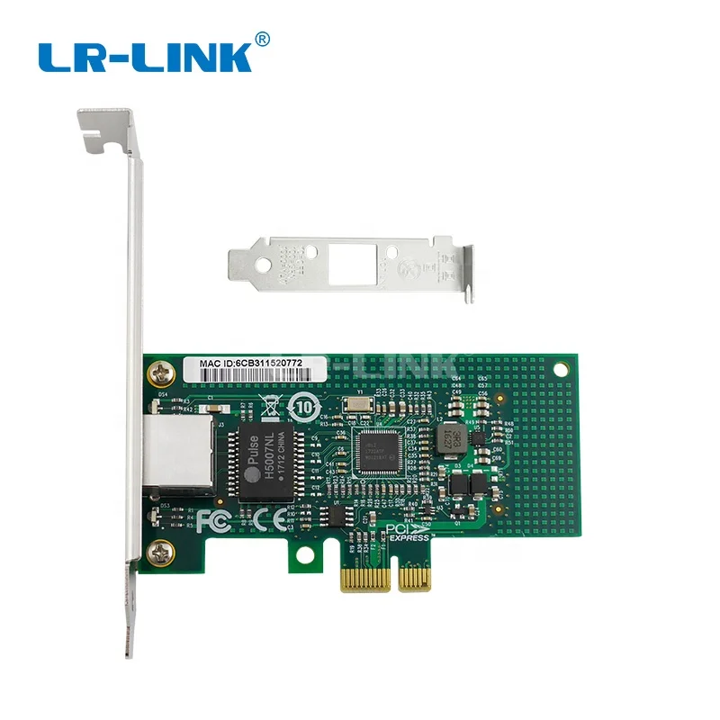 Lr-link 品牌Lrec9204ct Pci Express X1 10/100/1000mbps 铜线Rj45 口