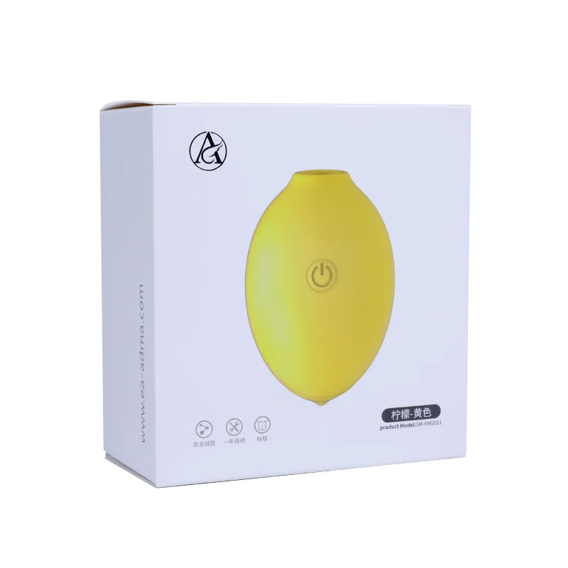 USB Charging Orgasmic Pleasure C Spot Pussy Vagina Relax Lemon Shape Cute Female Sex Toys 10 Frequency Sucking Vibrators