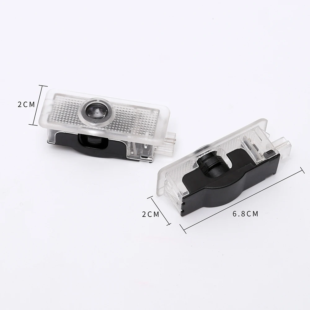 Luces De Cortesía Proyector LED Para Puerta Mercedes – Logotipo Personalizado, 12V, Fácil Instalación Plug & Play, Par De Luces