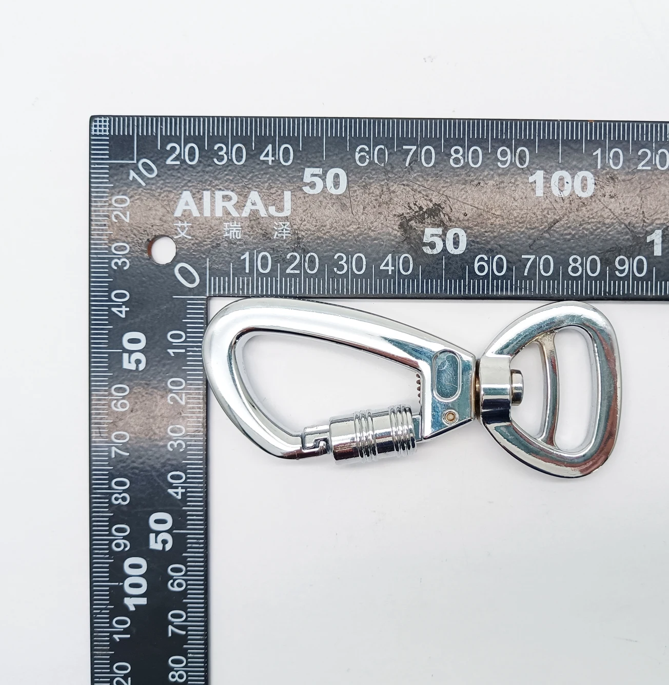 Zinc Alloy Chrom Plated Dog Leash Swivel Carabiner Eyelet Snap Hook With Screw Gancho Perro Dog Snap Hook