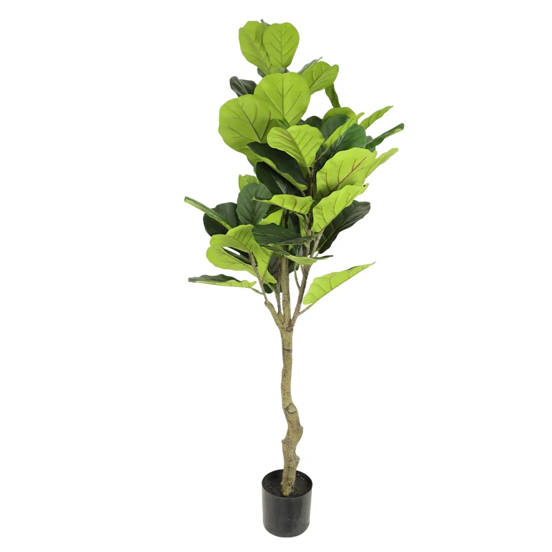 Fiddle Leaf Tree Indoor Artificial Fiddle Leaf Plant Eco-friendly 