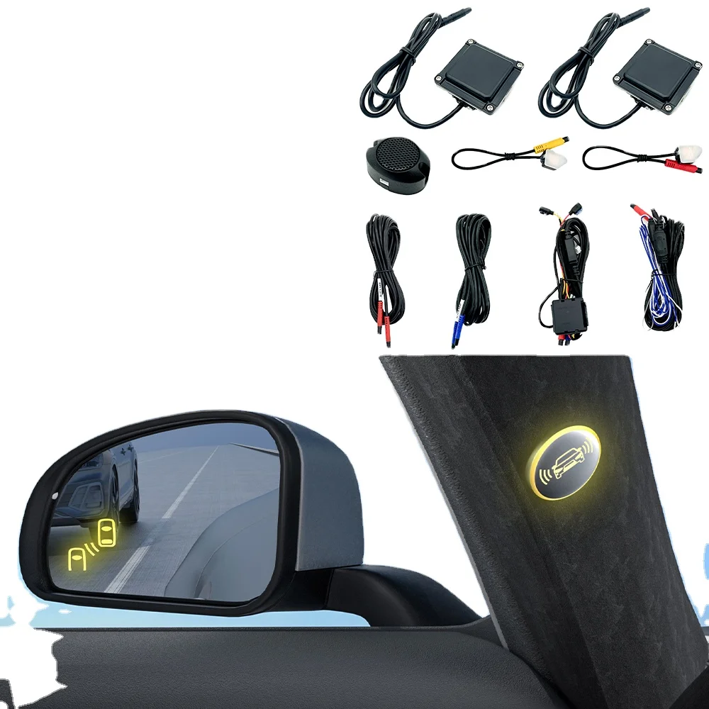 Nissan BSM Right Mirror Housing with Warning Light for