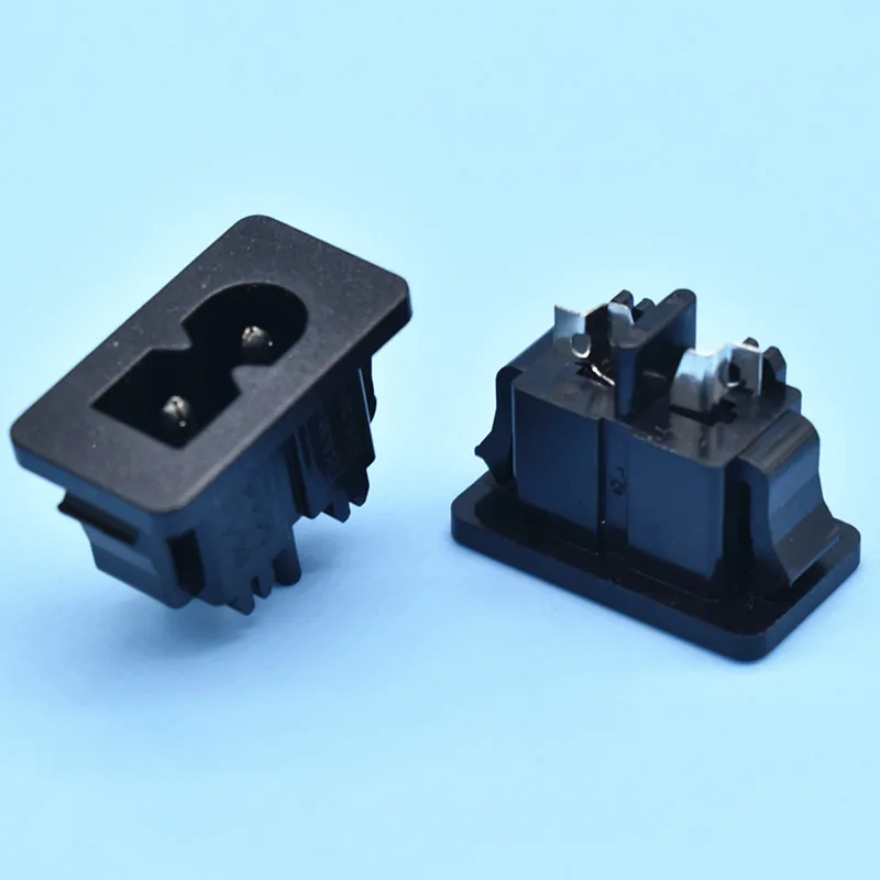 DB-8 2 Pin AC Plug Base Jack 2.5A 250V AC Socket Connector