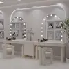 Milky white: 100*50*80 cm table (9ch)