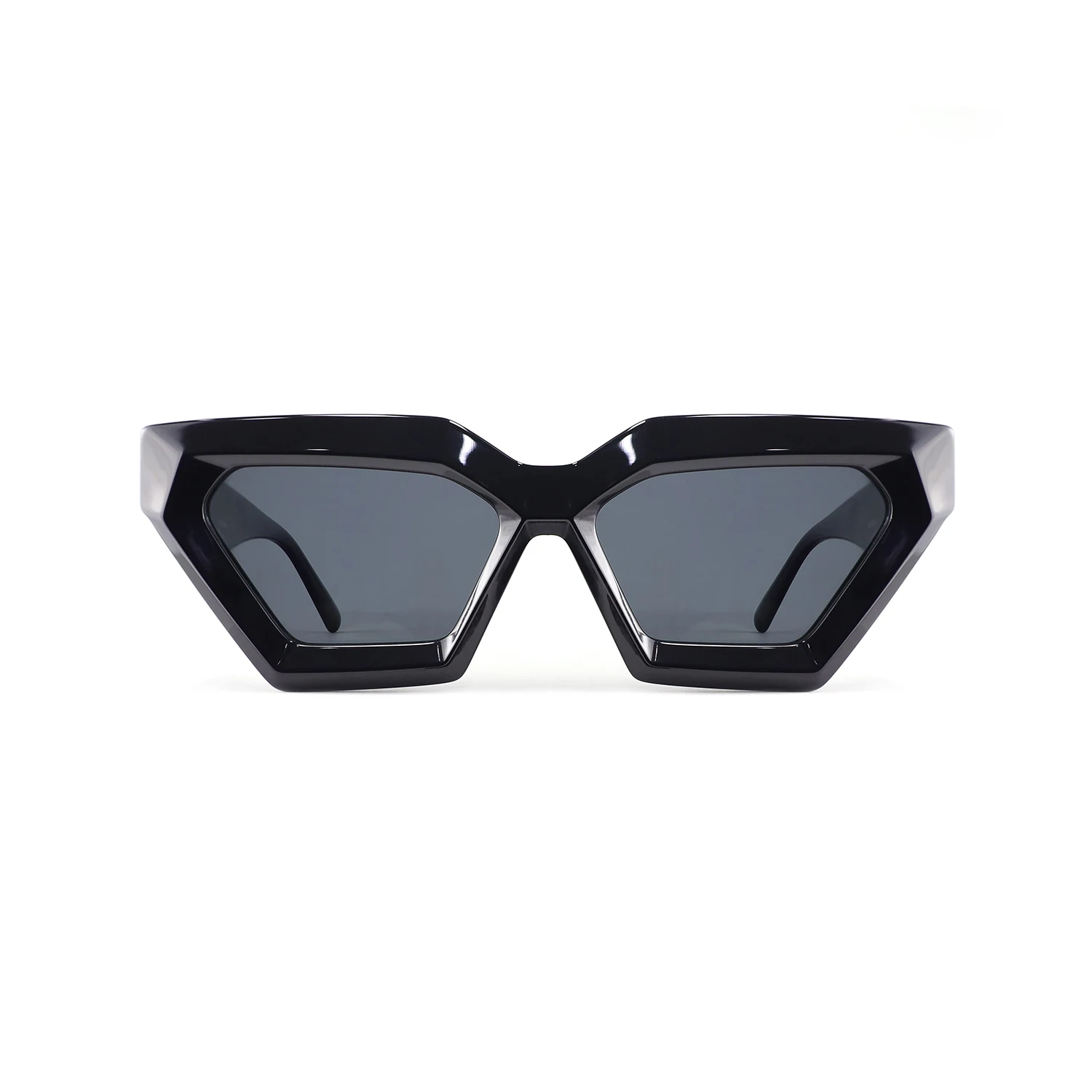 Benyi the Latest Personalized Sunglasses Geometric Three-dimensional  Cutting Frame Acetate Sunglasses Wholesale Custom