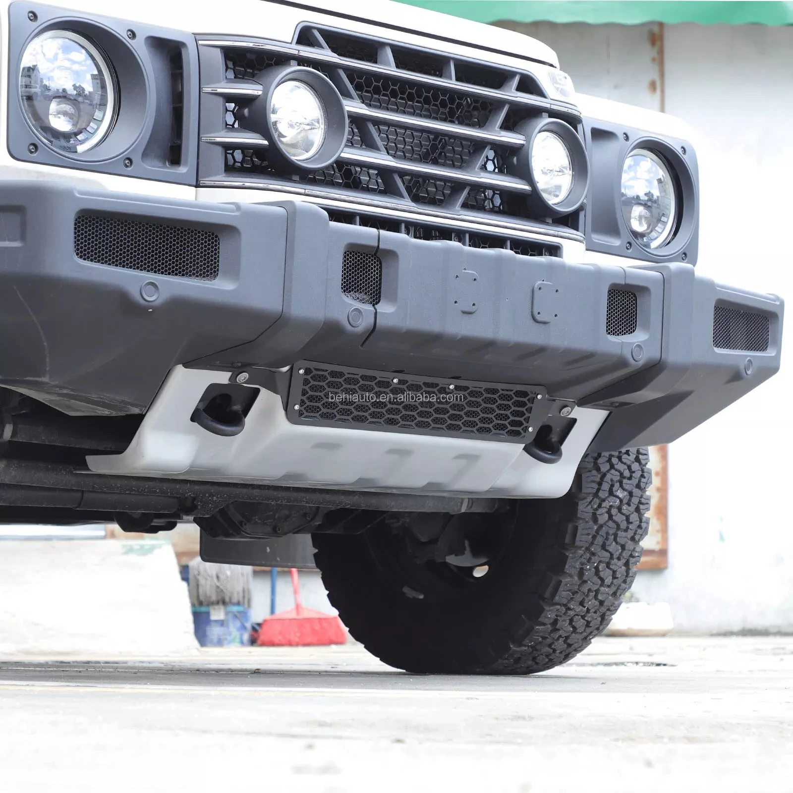 Ineos Grenadier Front Bumper Original Factory Bull Bar Exterior ...
