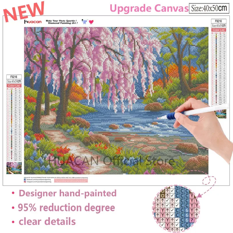 Wholesale Diamond Painting Landscape Diy Full Diamond Mosaic Painting