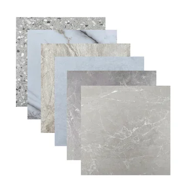 300X 300MM High wear-resistant  indoor  Fireproof  Vinyl Pvc Tiles Flooring luxury vinyl marble flooring prices