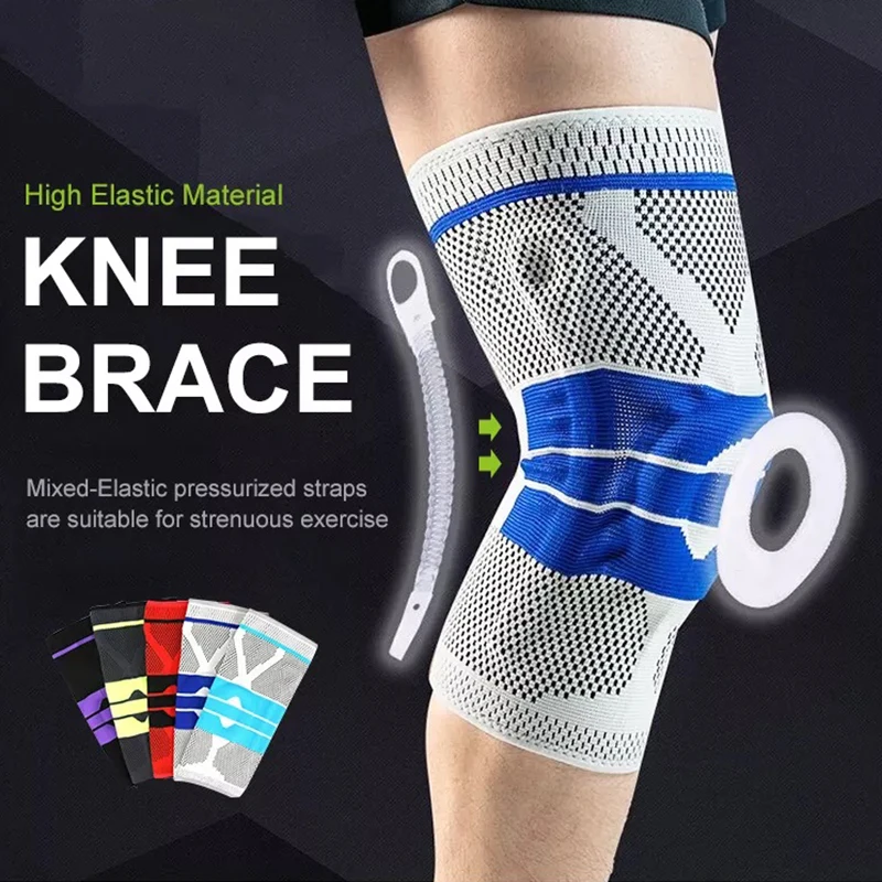 New Custom Professional Sports Knee Brace Support Knee Pads - Buy ...