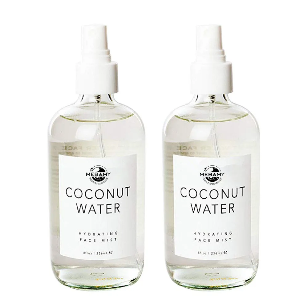 Private Label Organic Coconut Water Hydrating Face Mist Facial Soothing Spray Pearlfree Coconut