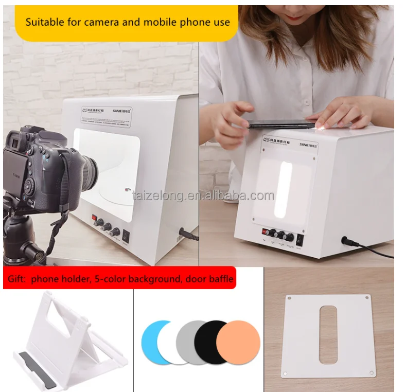 Tb20 220*205*205mm Sanoto Mini Photo Studio Photography Light Box