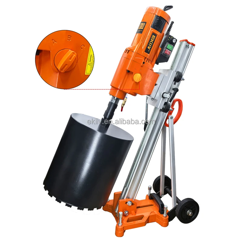 EKIIV 4680W Heavy Duty Concrete Cutting Diamond Core Drill Machine