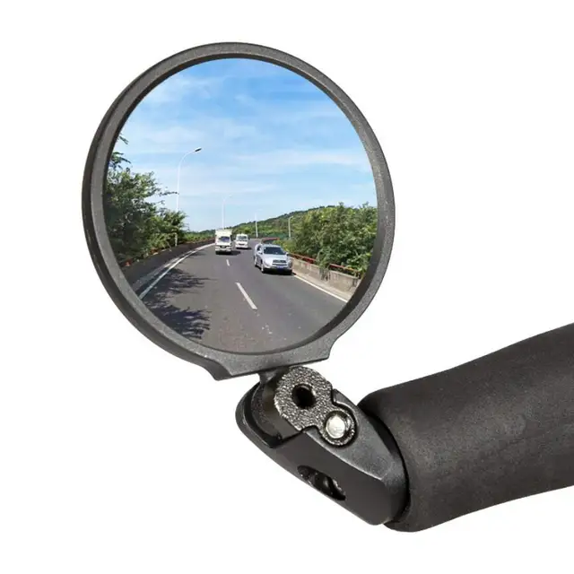 Round stainless 360-degree rotating bicycle rearview mirror bike accessories