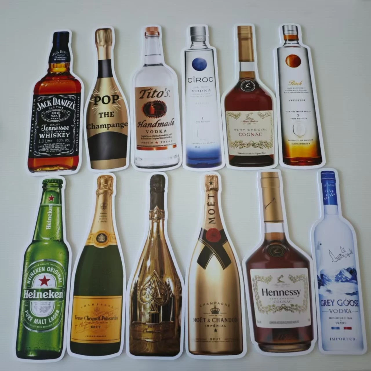 5mm PVC Foam Board Photo Booth Props UV Printed Durable Waterproof for Party Year-End Celebrations New Year Birthday