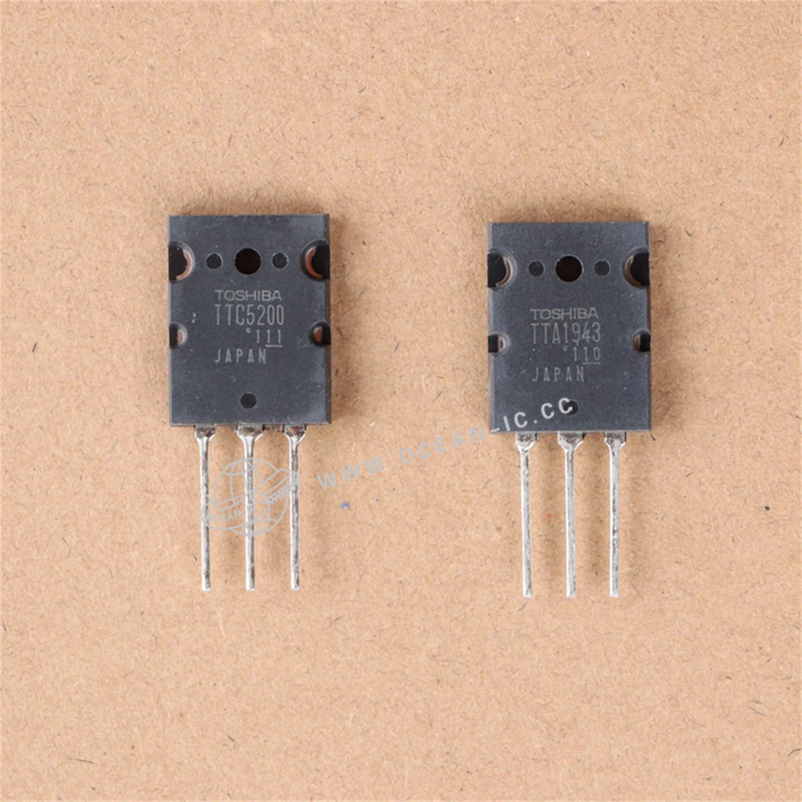 SYQParts Genuine10PCS/Lot TTA1943 A1943 + TTC5200 C5200 TO-3PL 15A 230V