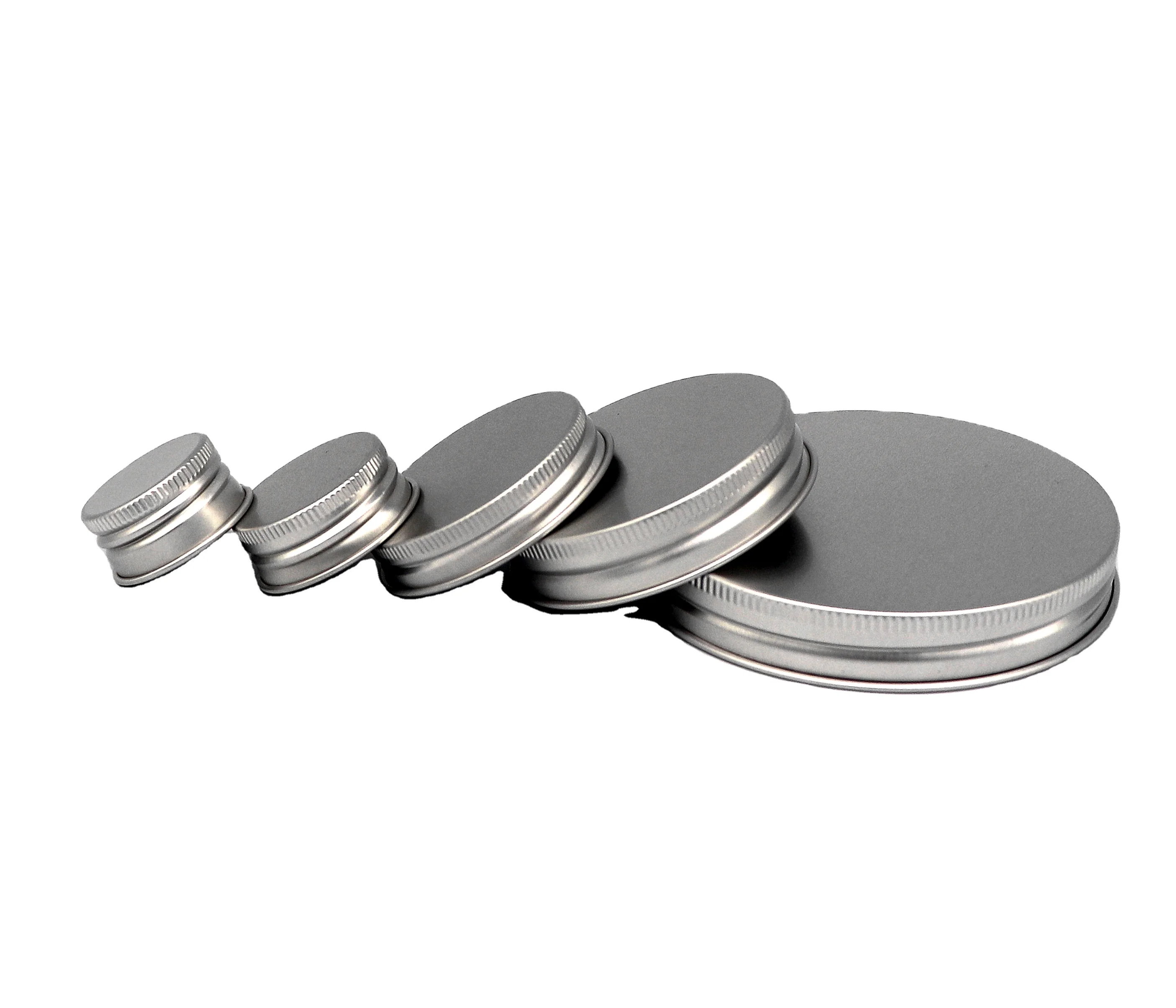 Metal Jar Lids Stocked 70400 Silver Gold And Screw Metal Lid For Glass