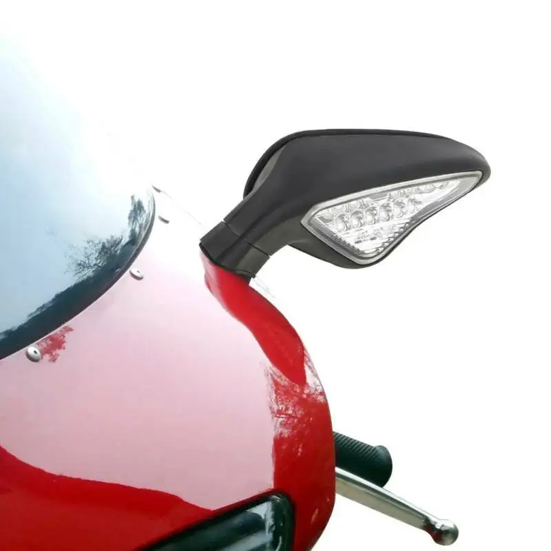 XINMATUO XX-216 Rear View Mirror Turn Signal Light for DUCATI