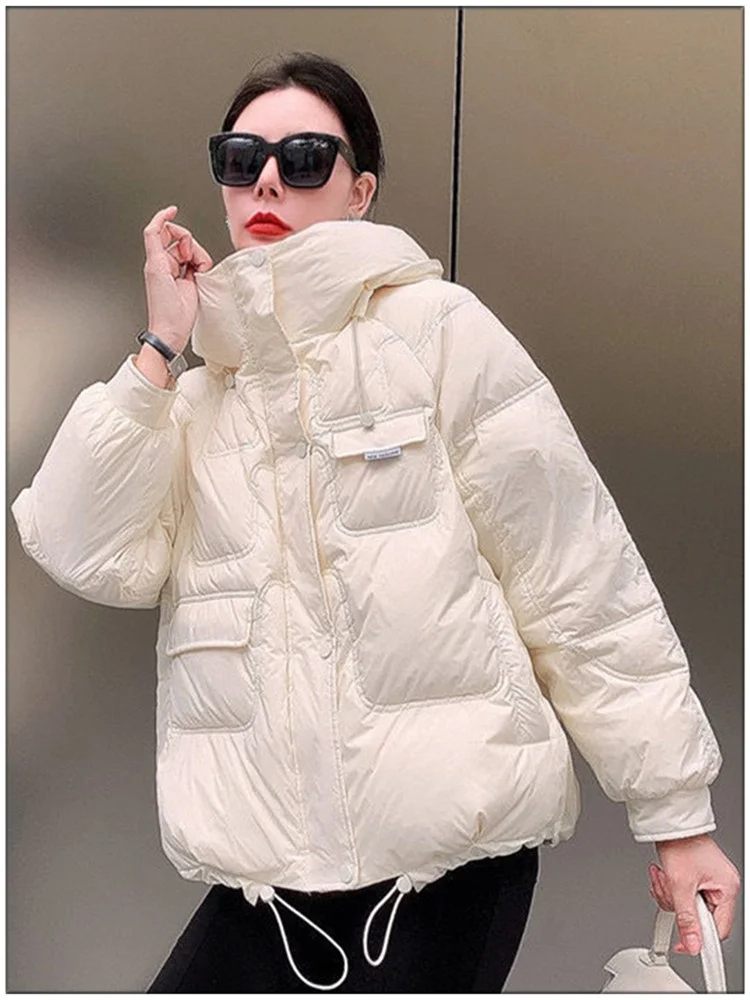 Wholesale Fashion Puffer Coat With Hooded Warm Winter Women Hooded