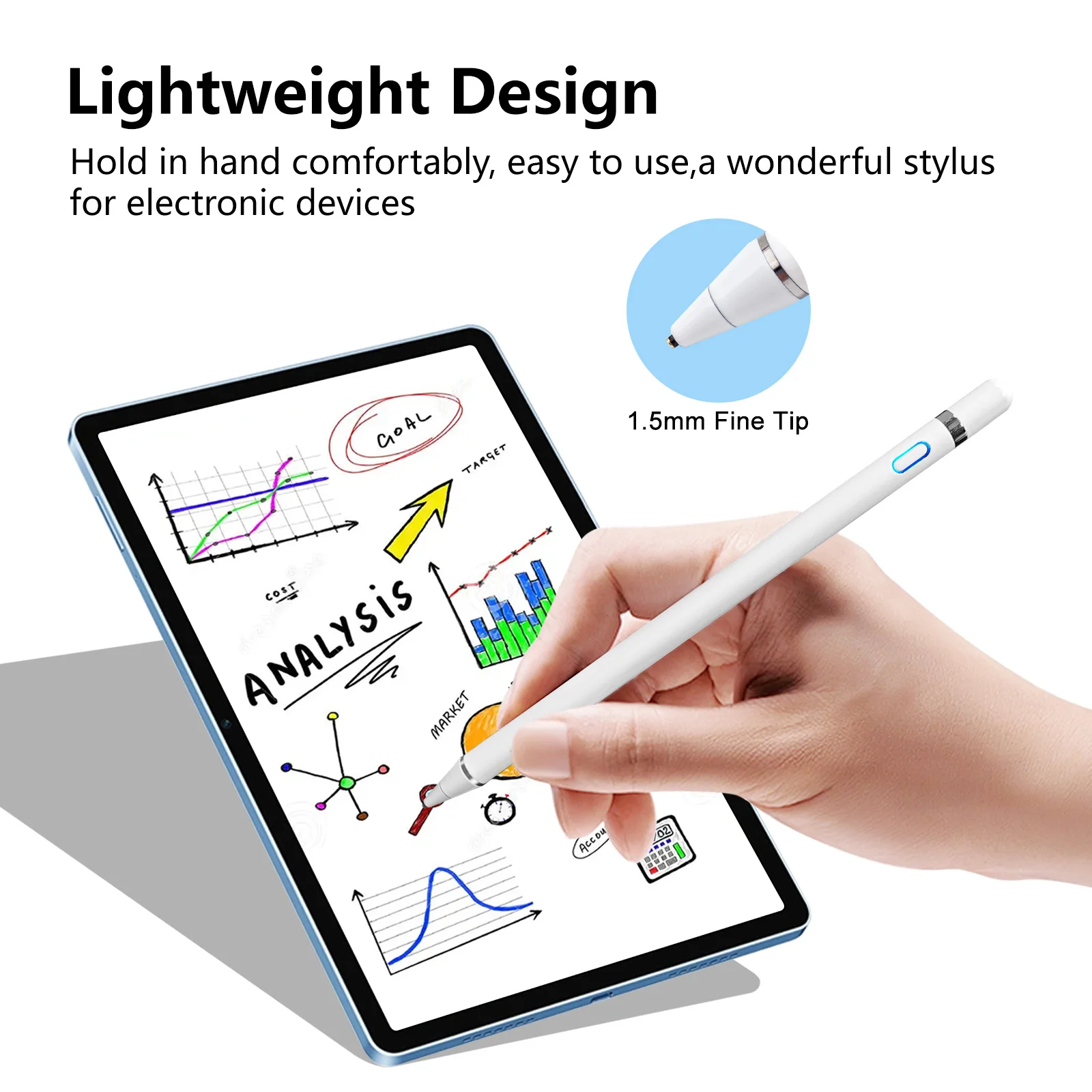 Universal High Quality Stylus Pen for Android Ipad Apple Pencil Mobile  Phone Tablet Touch Pen