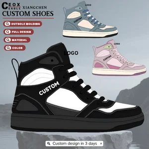 Custom Shoes Designer Casual Basketball Style Shoes With Logo Manufacturers OEM Customized Sneakers for Men Customized Sneakers