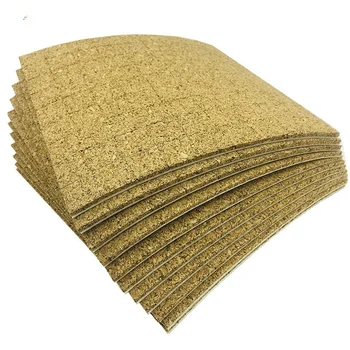 3mm Button Cork Pad Foam Backing Cork Dividers For Double Glazing Glass Making Pvc Rubber Glass Shipping Pads With Cling Foam