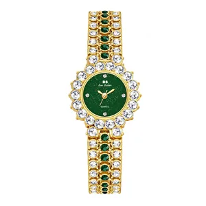 Wholesale BS Rhinestone Women Watches Multi-Color Full Diamond Wrist Watches Fashion Singapore Movement Watch Clock